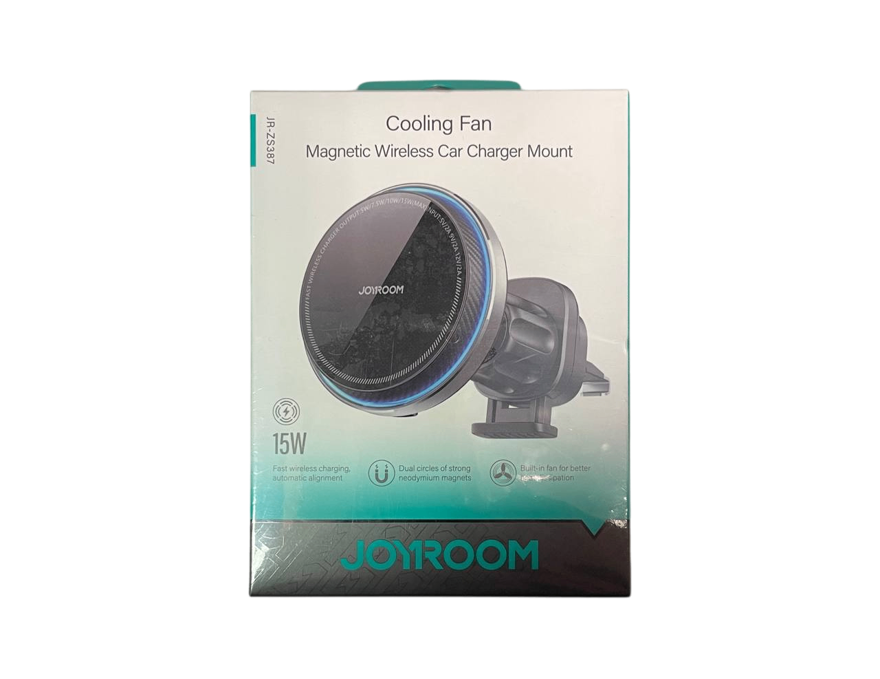 АЗУ держатель JOYROOM wireless 15W JR-ZS387