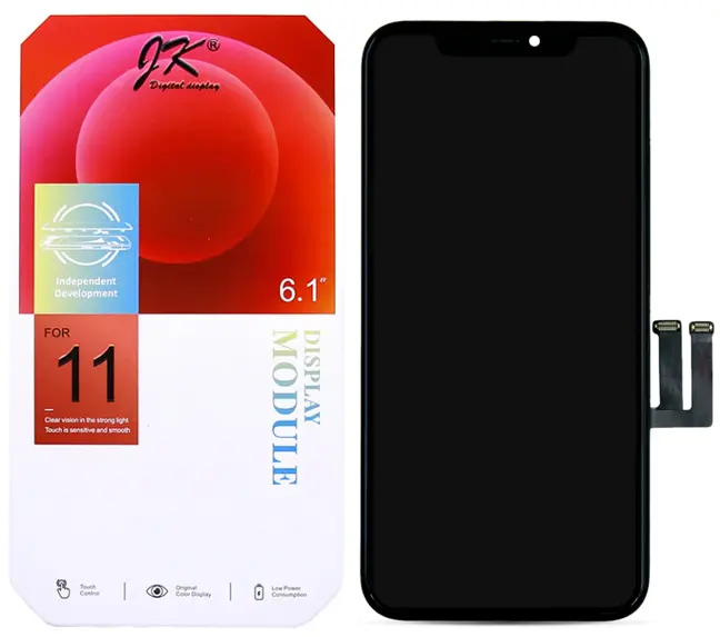 Дисплей для Apple iPhone 11 в сборе с тачскрином Черный - (In-Cell) JK (IC)