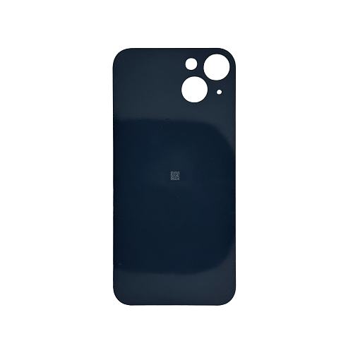Задняя крышка для Apple iPhone 13 Black (Черный) (широкий вырез под камеру) (OR)