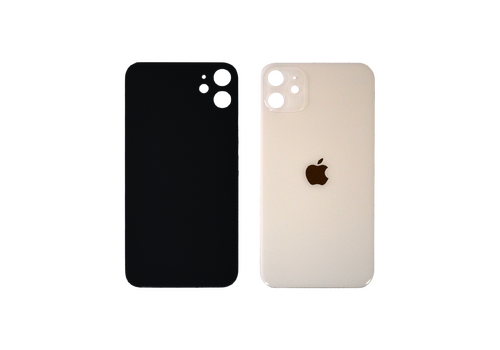 Задняя крышка для Apple iPhone 11 White (Белый) (широкий вырез под камеру) (OR)