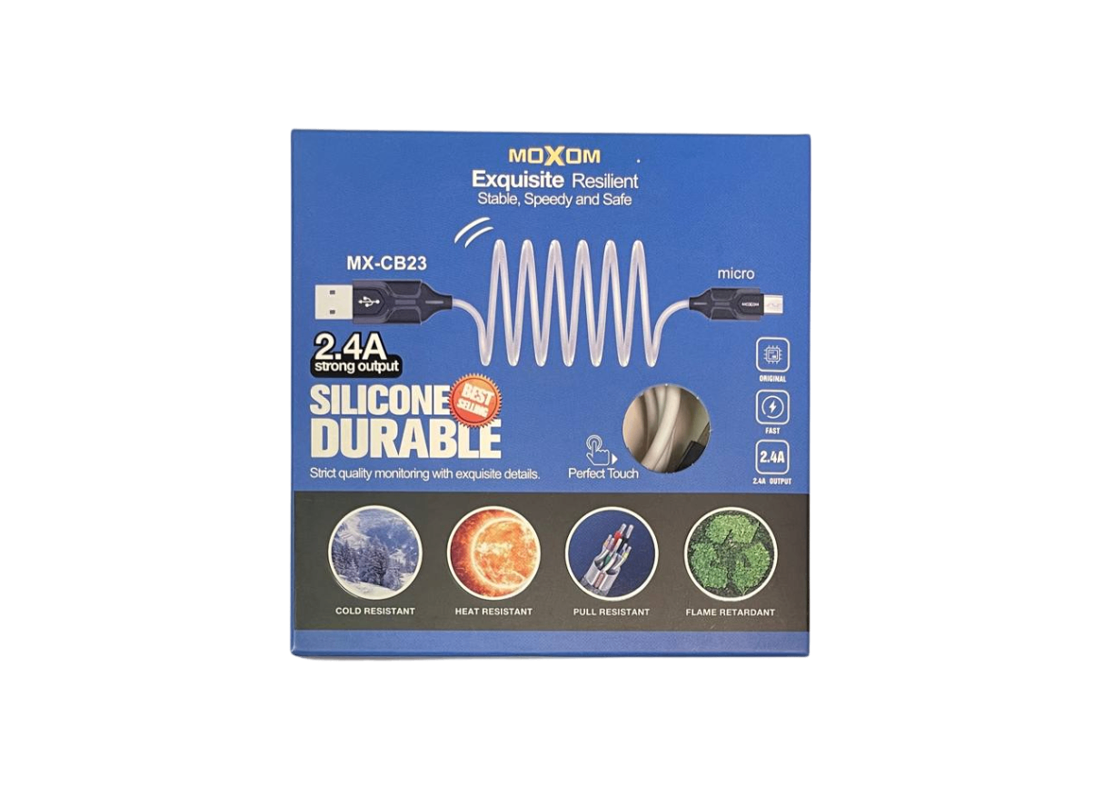 Кабель MOXOM Micro USB 2.4A MX-CB23