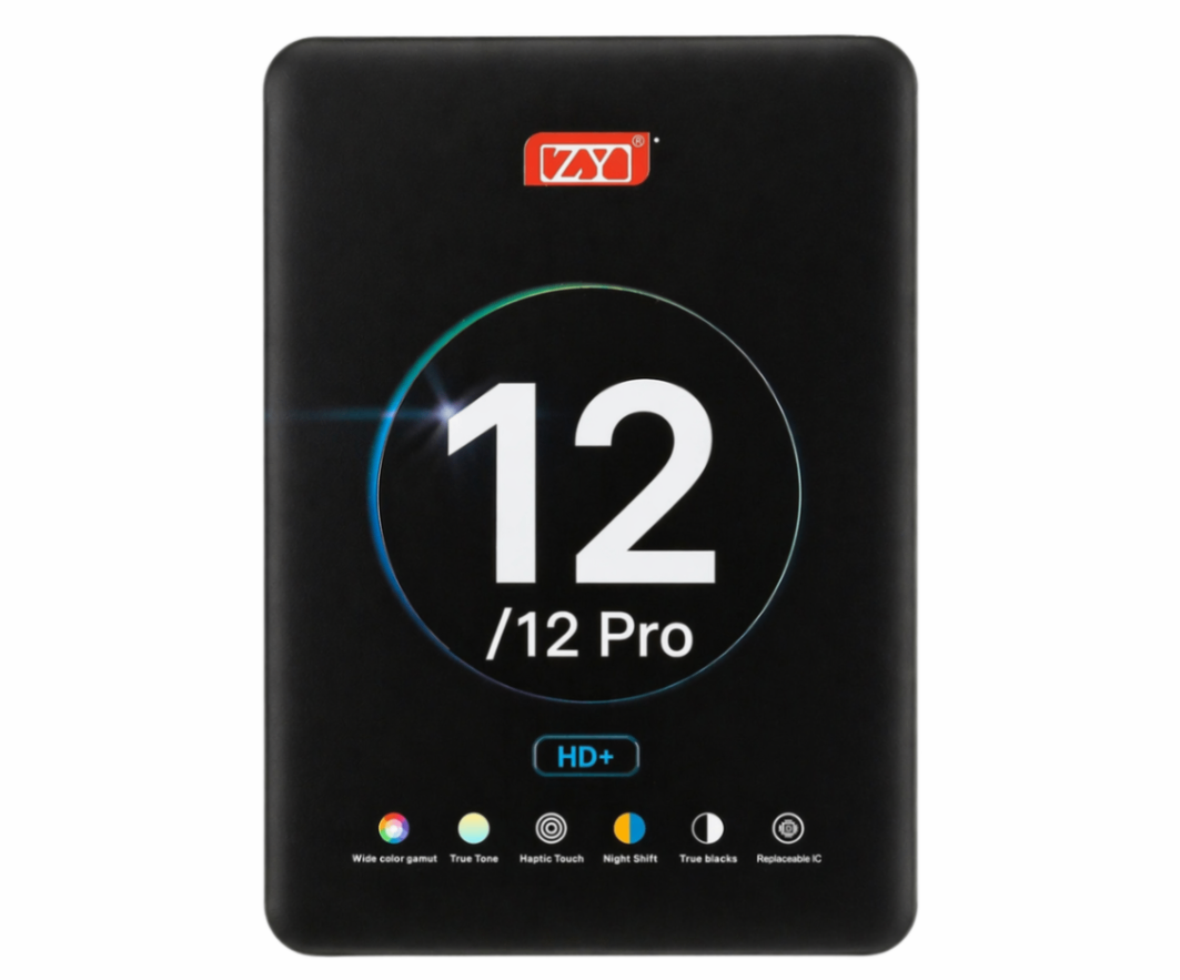 Дисплей для Apple iPhone 12/12 Pro в сборе с тачскрином Черный HD - (In-Cell) ZY (IC)