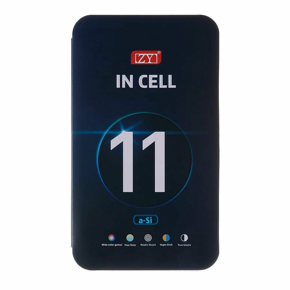Дисплей для Apple iPhone 11 в сборе с тачскрином Черный HD - (In-Cell) ZY (IC)
