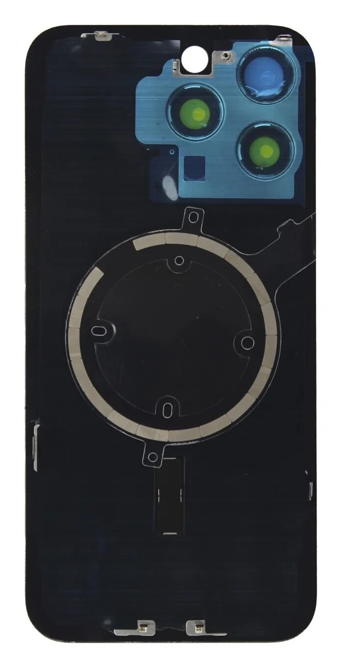 Задняя крышка для Apple iPhone 15 Pro Blue Titanium (Синий Титан, синий) (OR)