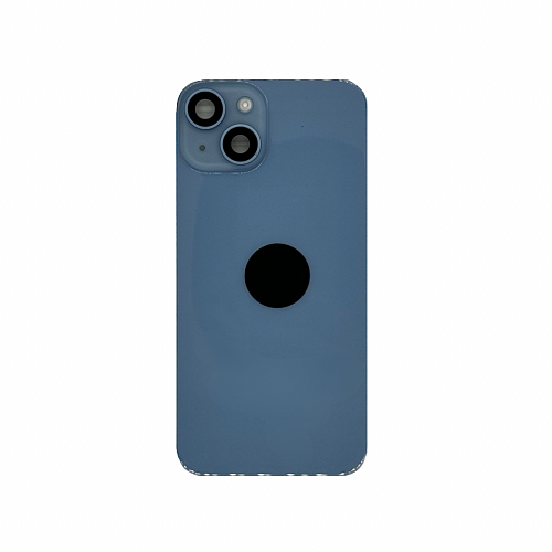 Задняя крышка для Apple Phone 14 Blue (Синий) (OR)