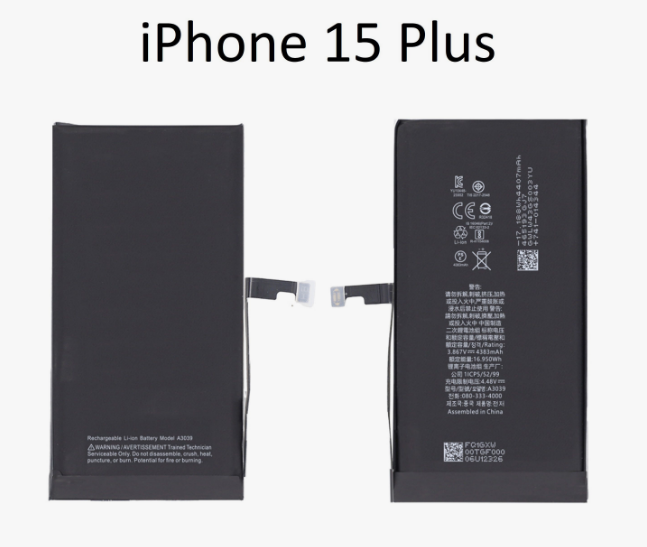 Аккумулятор (АКБ) для Apple iPhone 15 Plus JCID (повышенная емкость)