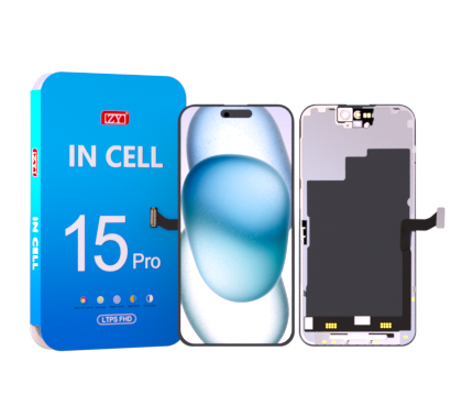 Дисплей для Apple iPhone 15 Pro в сборе с тачскрином Черный Full HD +  (In-Cell) ZY (IC)