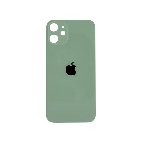 Задняя крышка для Apple iPhone 12 Mini Green (Зеленый) (широкий вырез под камеру) (AA)