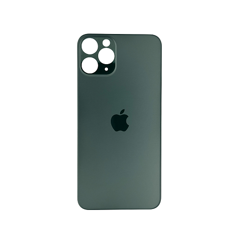 Задняя крышка для Apple iPhone 11 Pro Green (Зеленый) (широкий вырез под камеру) (OR)