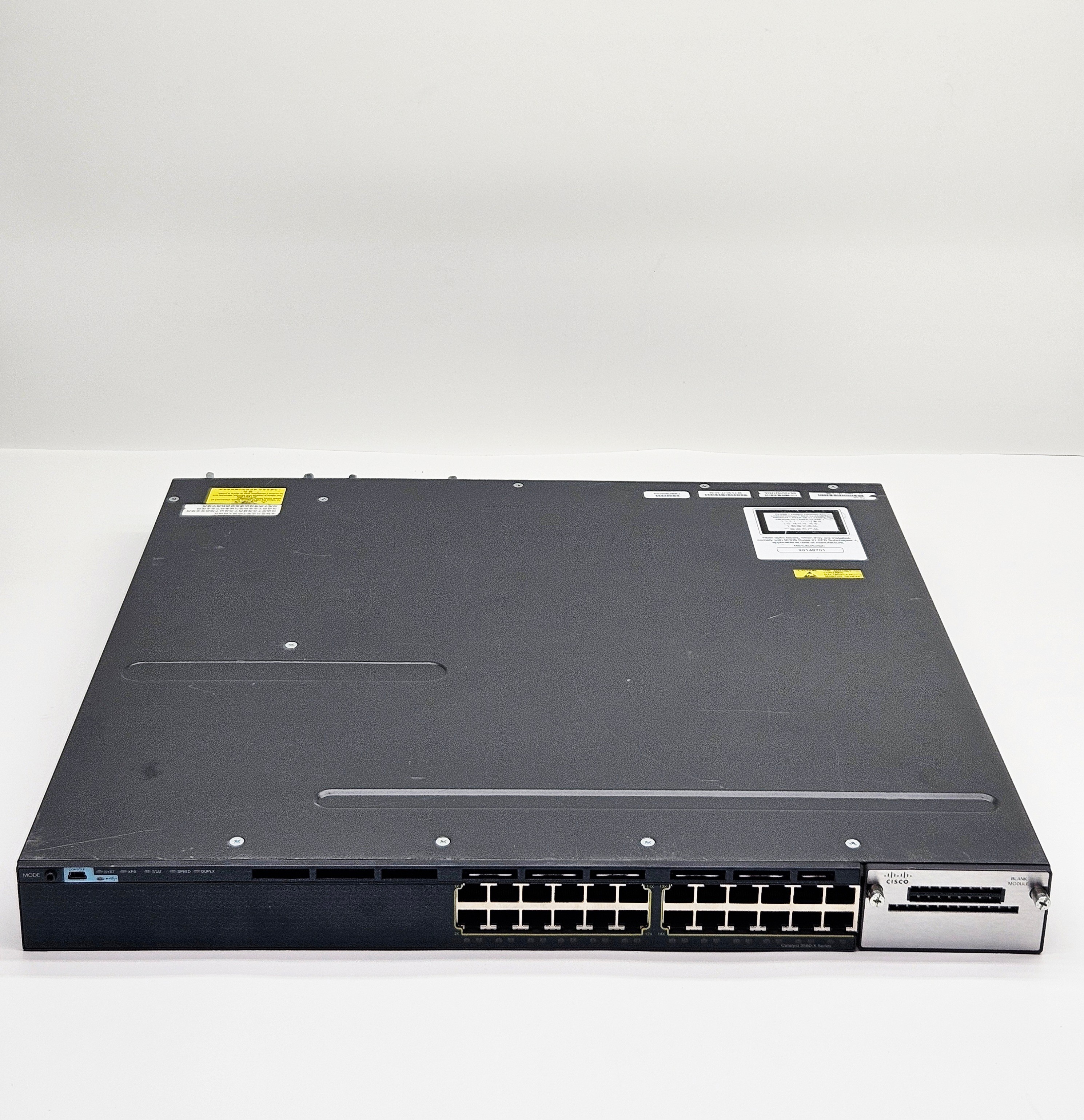 Коммутатор Cisco WS-C3560X-24T-S / Без БП/ Без UpLink