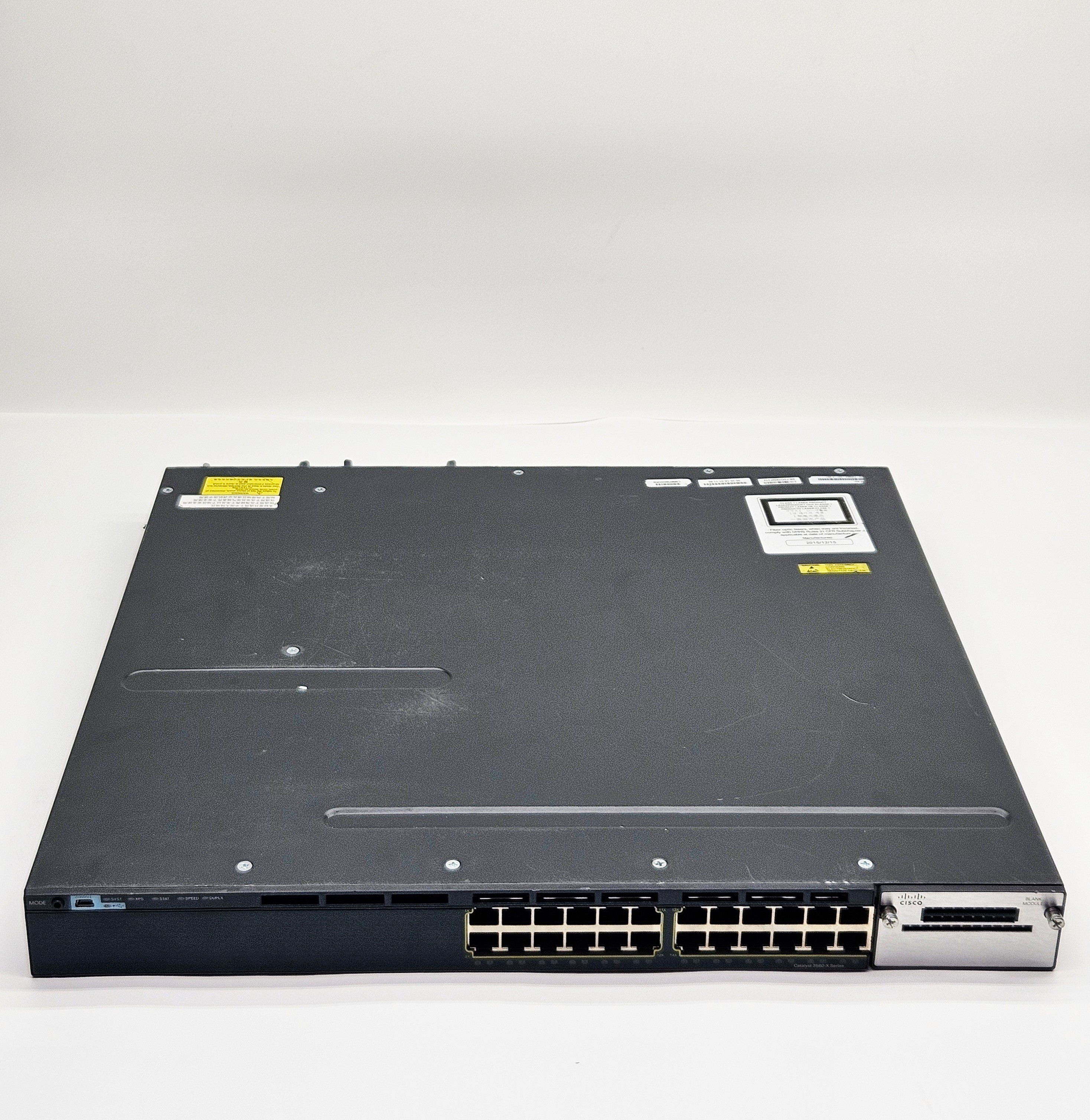 Коммутатор Cisco WS-C3560X-24T-E / Без БП/ Без UpLink
