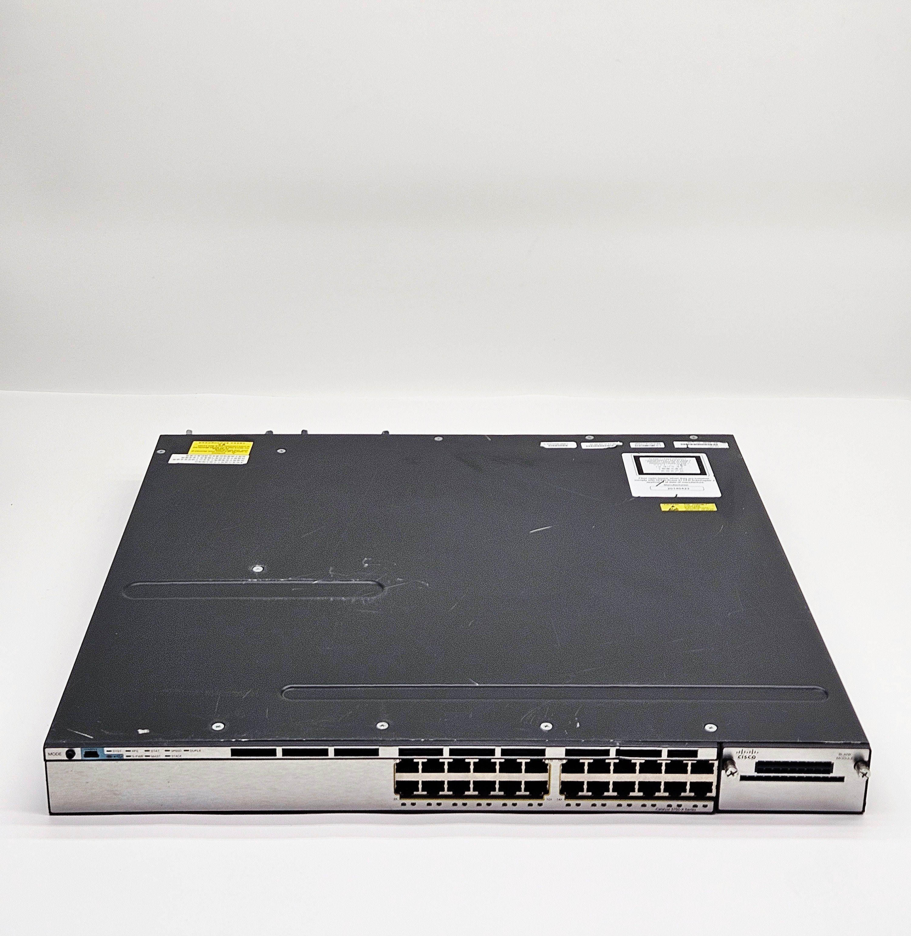Коммутатор Cisco WS-C3750X-24T-L / Без БП/ Без UpLink
