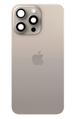 Задняя крышка для iPhone 15 Pro цвет: натуральный титан