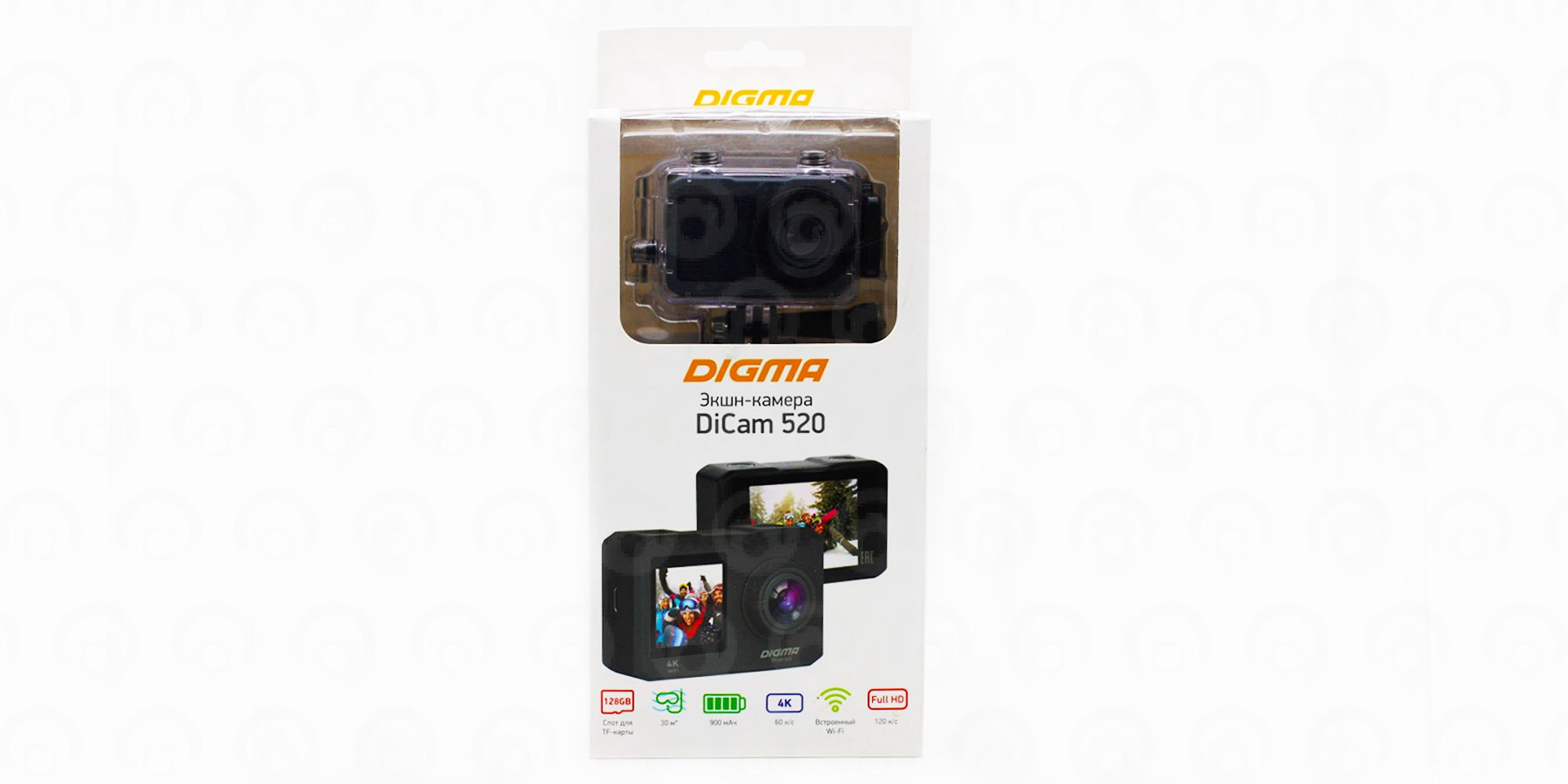 Экшн-камера Digma DiCam 520