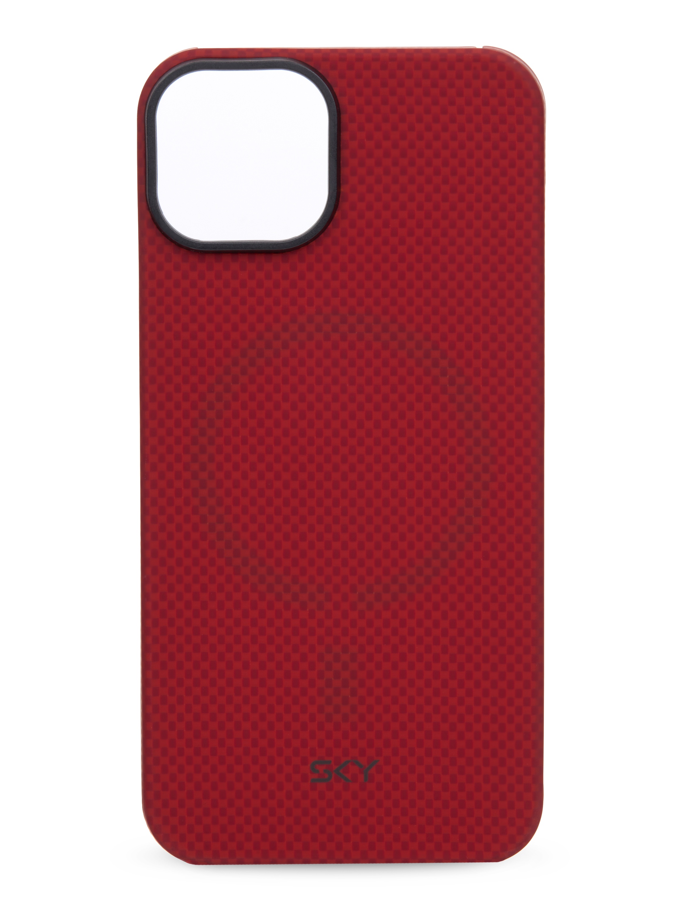 Kevlar Case SKY for iPhone 14 red-orange matrix pattern