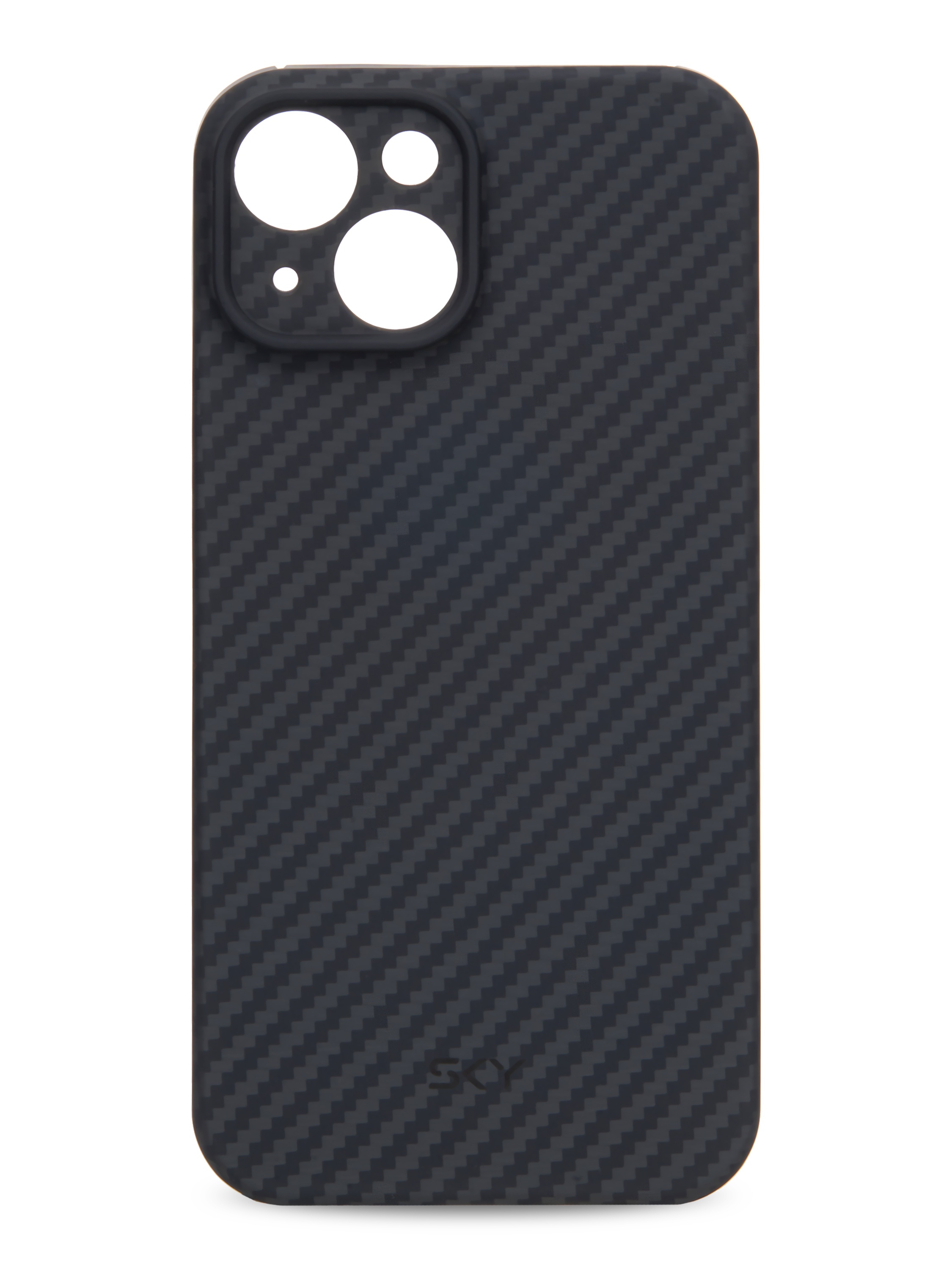 Kevlar Case SKY for iPhone 15 black-grey stair pattern