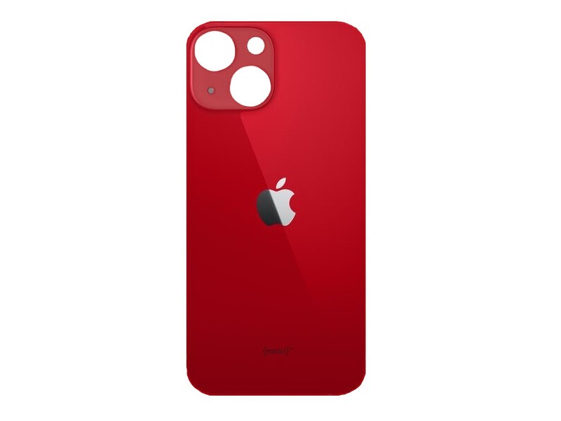 Задняя крышка для iPhone 13 цвет: красный