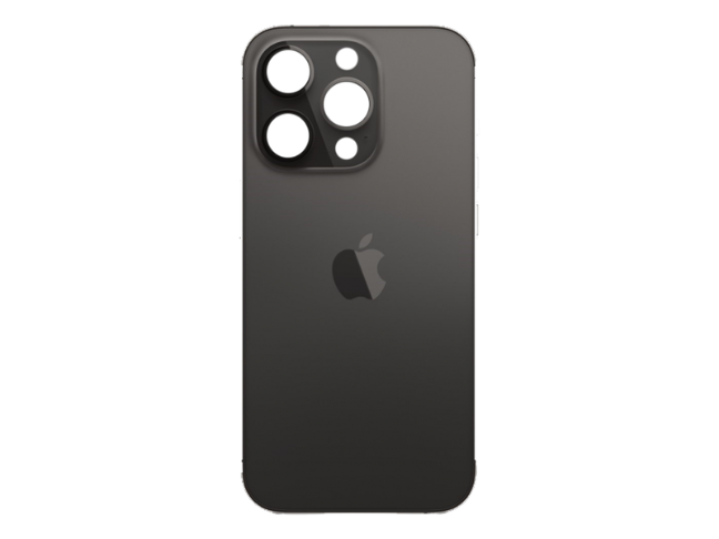Задняя крышка для iPhone 14 Pro Max цвет: космический черный