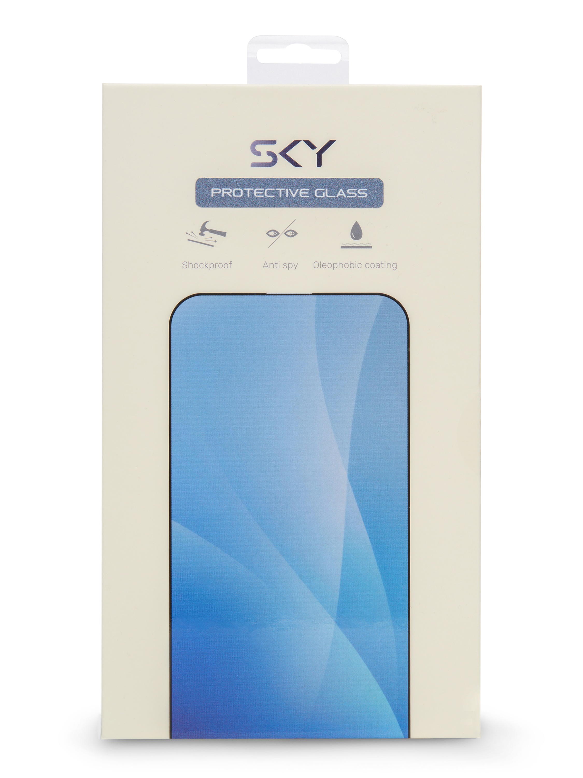 Защитное стекло SKY для экрана iPhone 14 Pro антишпион