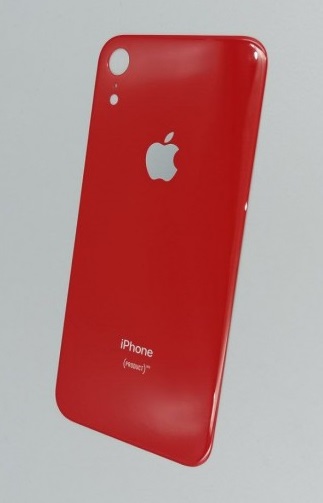 Задняя крышка для iPhone XR цвет: красный