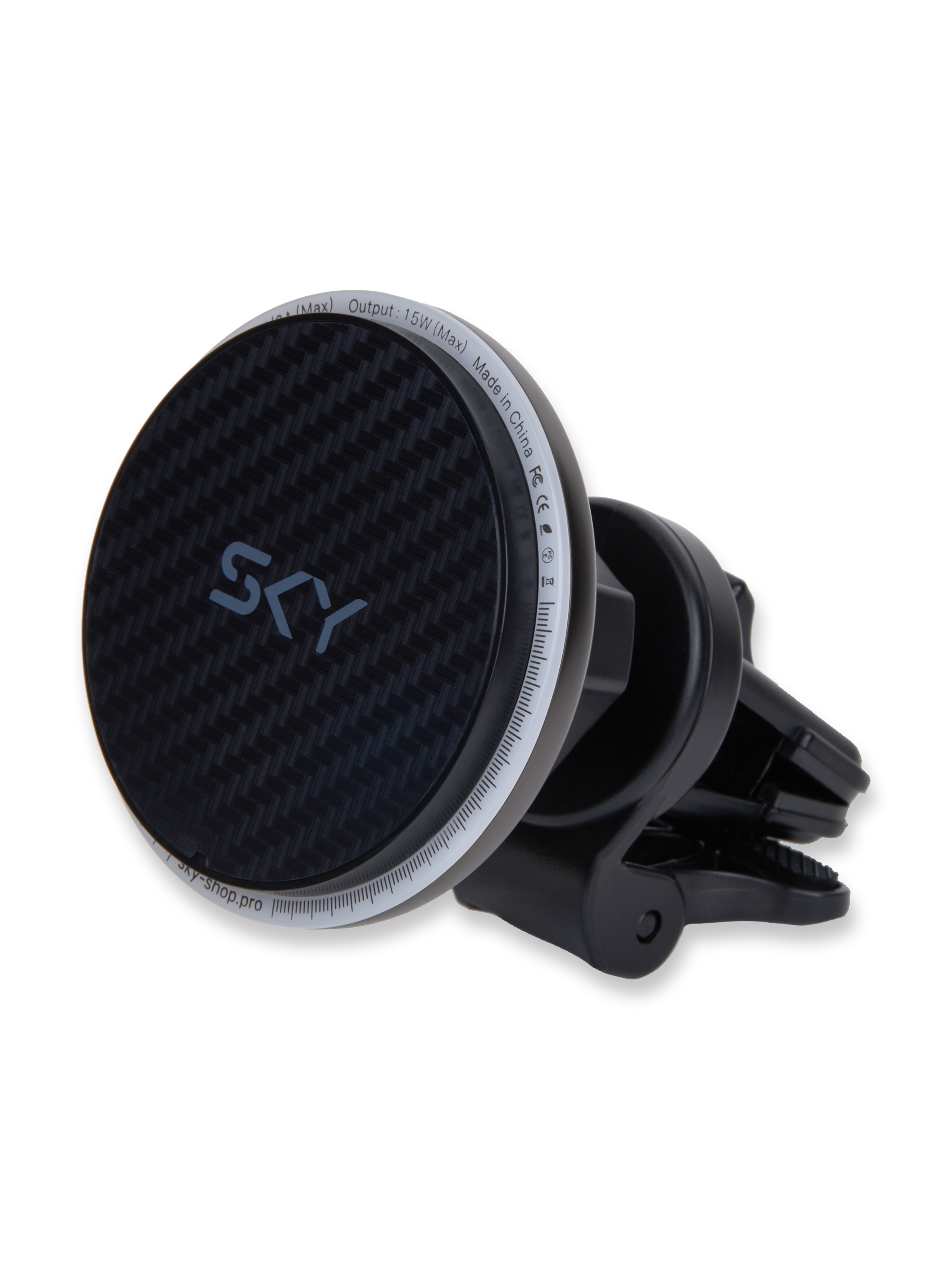 Автомобильный держатель Car Mount MagSafe Wireless Charger SKY SWH-1